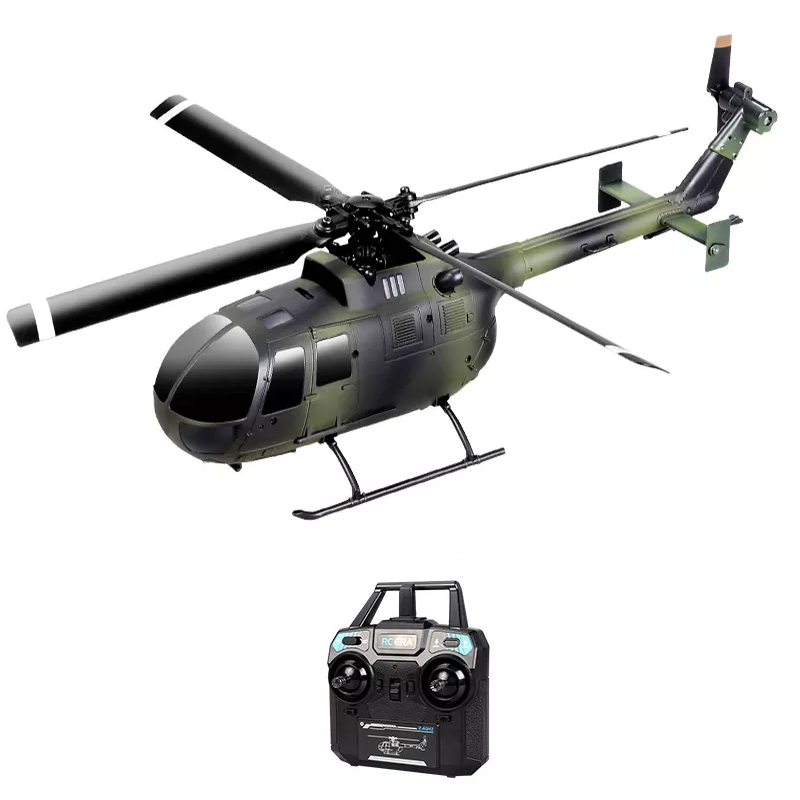 AERIUM RC vrtulník C186 4CH CAMOUFLAGE RTF zelená 1:24